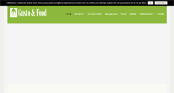 Desktop Screenshot of gustoefood.it